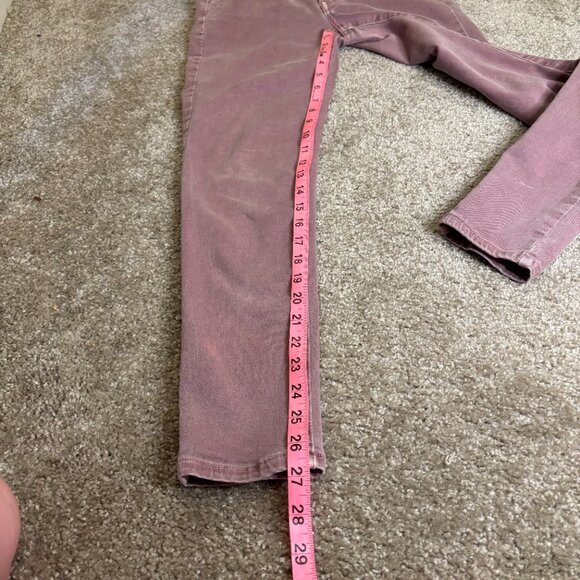 Women’s American Eagle Pink Rose Next Level Stretch Jeggings Size 6 #126 - Picture 4 of 9